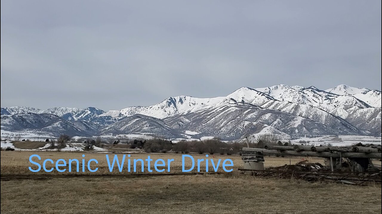 Scenic Drive to look at an old Tractor