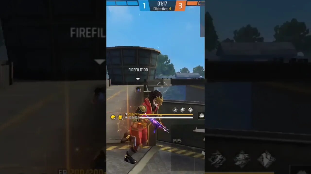 লাফিয়ে পুরো মাথায় গুলি করলাম।#shorts #firefild100