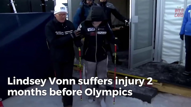 Lindsey Vonn Goes Down With Injury Two Months Before Olympics