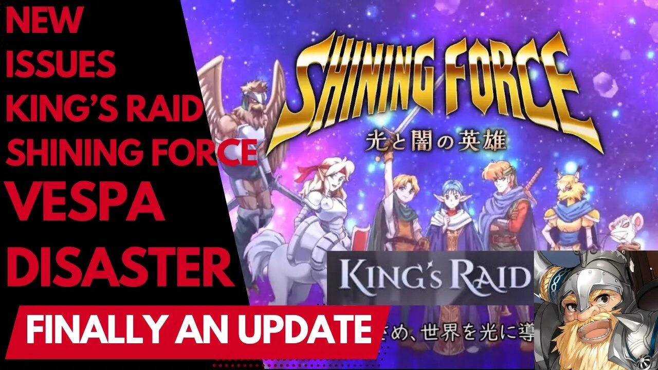 |L2| WHAT IS GOING ON with Vespa [Shining Force Heroes & King's Raid 2] Club Wisdom 8