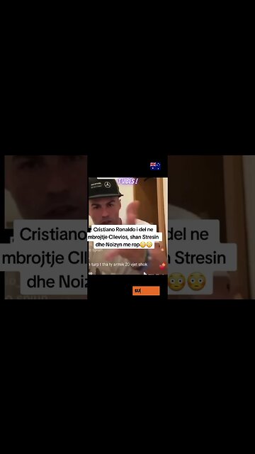 Cristiano ronaldo mbron cllevion | shan noizin stresin bashkimin #shorts #foryou #funny