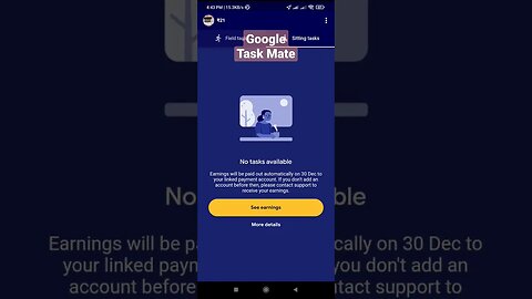 Google TaskMate #earningapps #shorts #google #taskmate