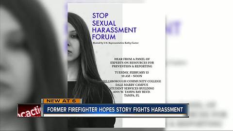 Former firefighter headlining Sexual Harassment Forum in Tampa