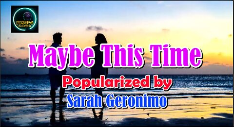 Sarah Geronimo by Maybe This Time (KARAOKE)