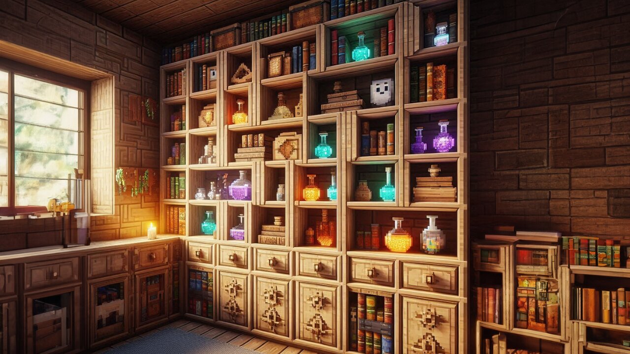 How To Make Unique Storage in Minecraft