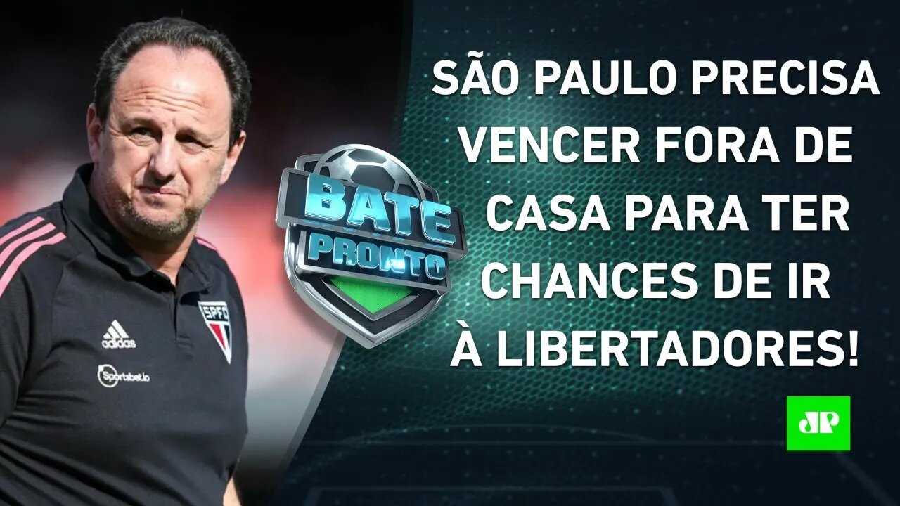 O São Paulo vai SE CLASSIFICAR à Liberta?; Palmeiras mira RECORDE; Flamengo fará FESTA | BATE PRONTO