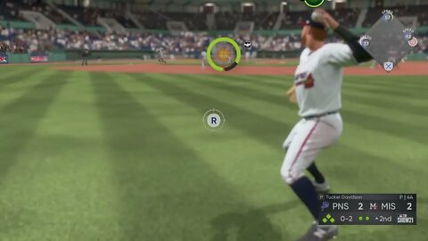 MLB The Show 21 assisted out #2