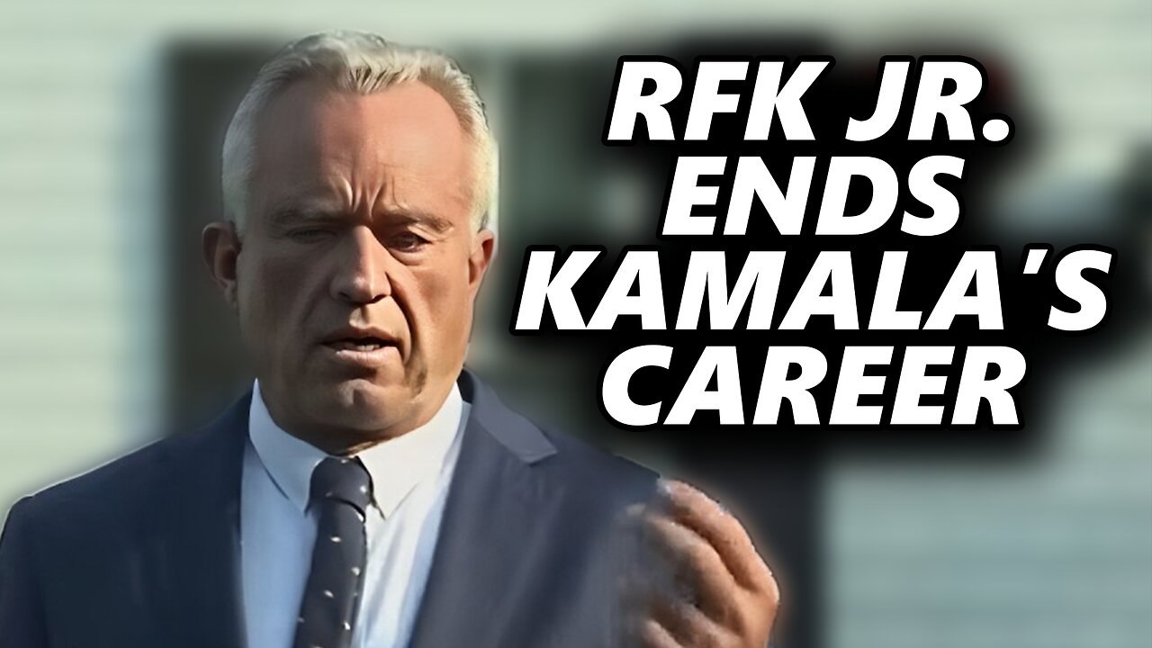 RFK Jr. DESTROYS Kamala Harris' Entire Political Career! MUST WATCH!