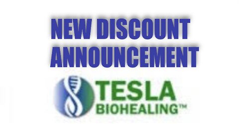 NEW TESLA BIOHEALING/MED BED DISCOUNT CODE