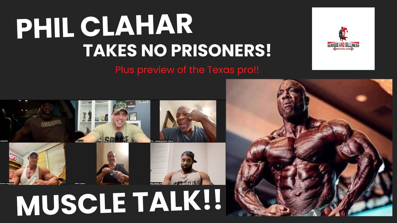 Muscle talk: Phil Clahar takes no prisoners! Plus preview of the Texas pro