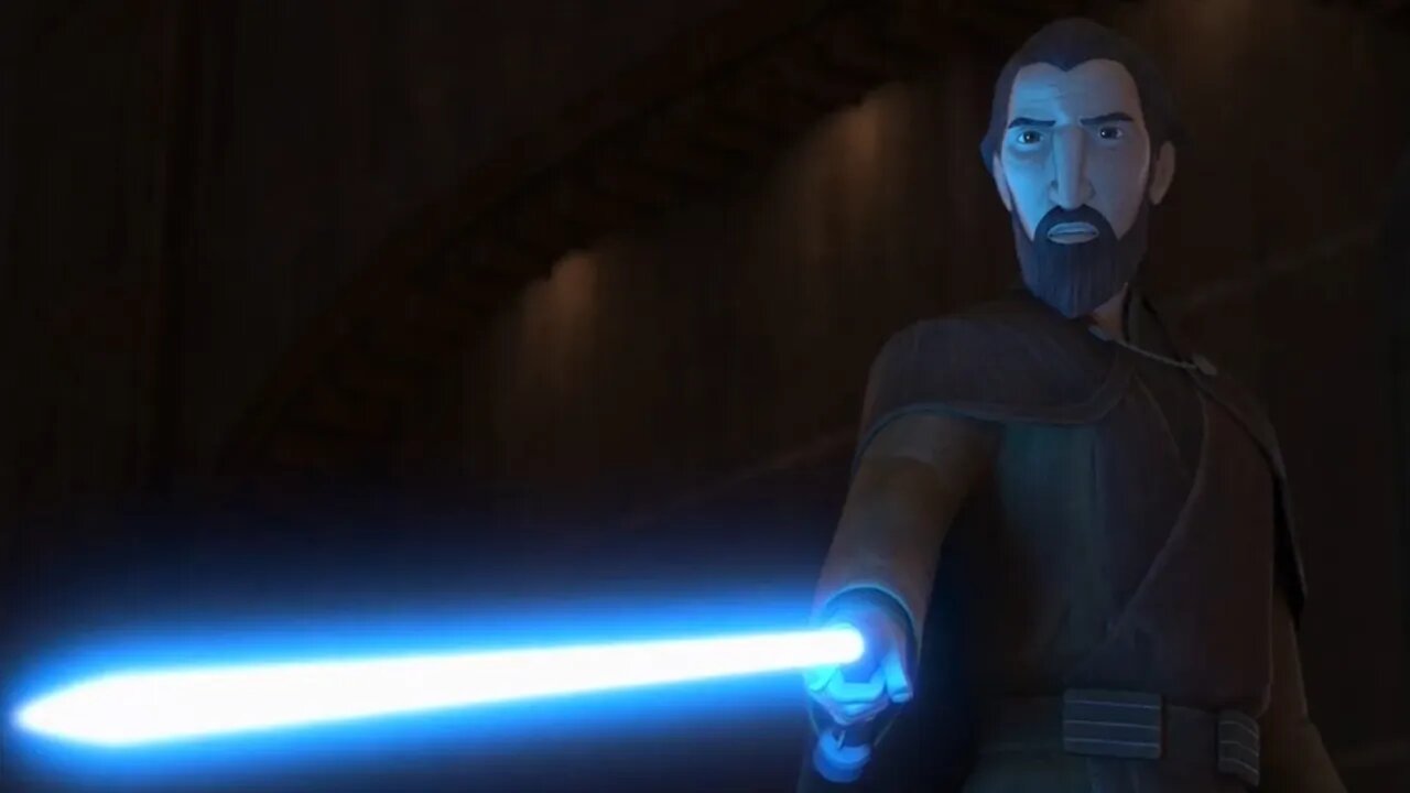 Star Wars: Tales Of The Jedi - Dooku VS Master Yaddle