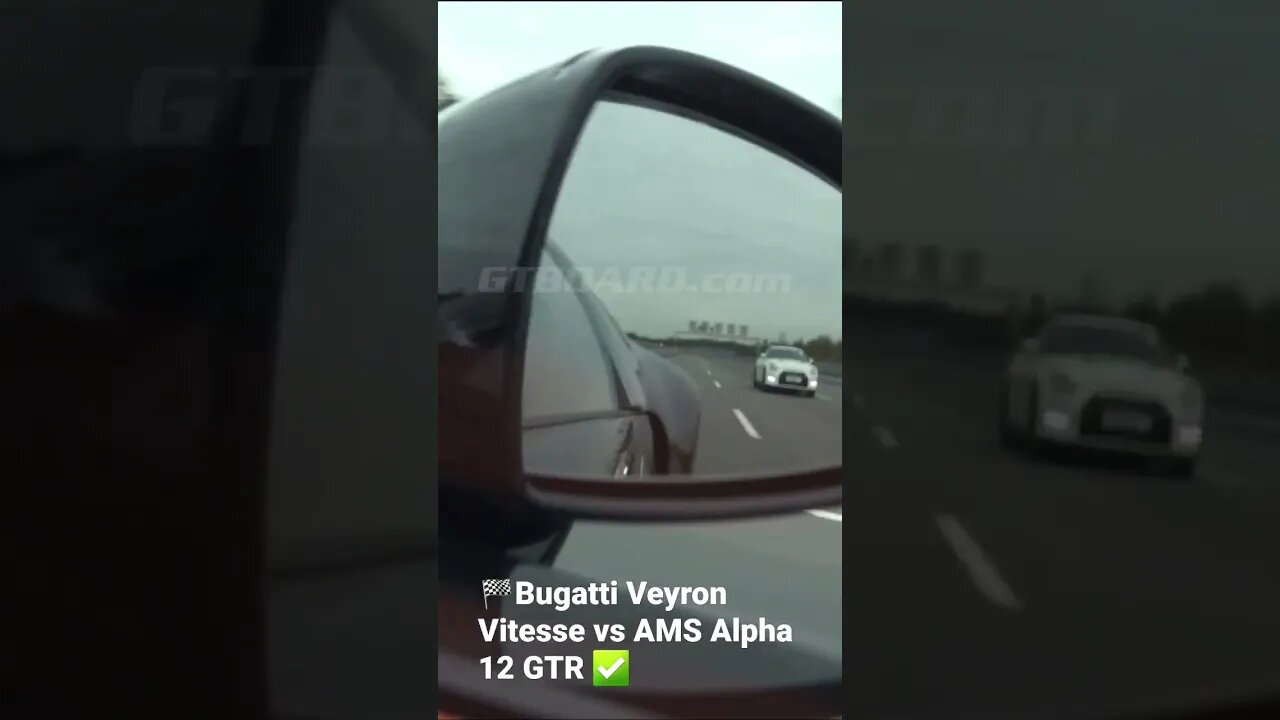 🏁Bugatti Veyron Vitesse vs AMS Alpha 12 GTR ✅️