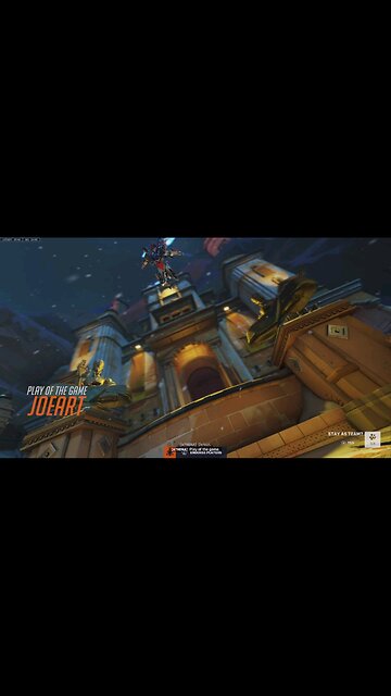 Winston took all the attention to allow Pharah the POTG