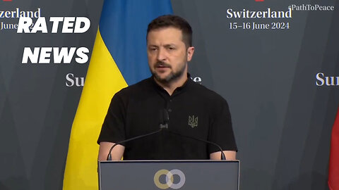 Zelensky Thanks Participants in Closing Statement at Peace Summit