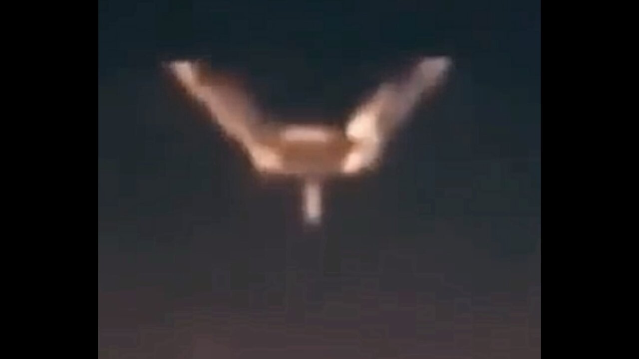 ISS Footage Shows V-shaped UFO