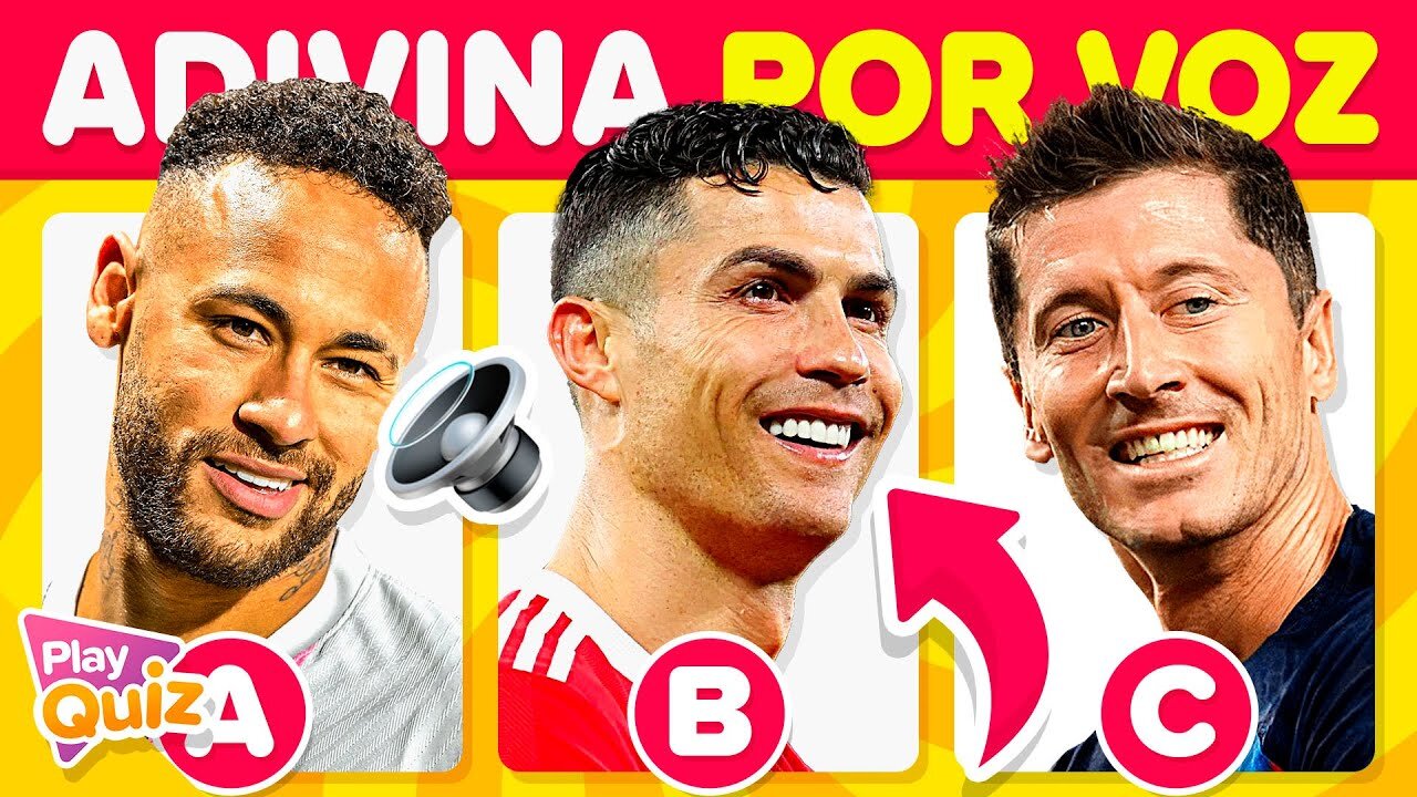 Adivine el Jugador de Fútbol por su voz (Difícil) 🔊🤔⚽ | Adivina quién es