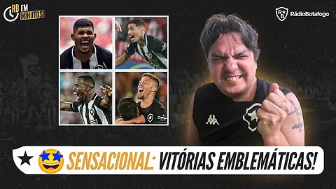 🏴🏳 QUATRO VITÓRIAS SENSACIONAIS DO BOTAFOGO EM 2022! ⚽🔥