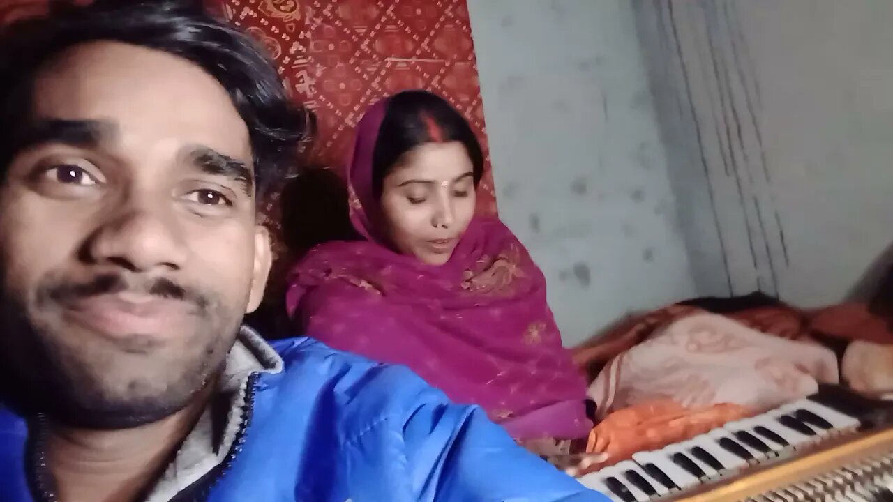 pahali bar priti ji ne harmonium bajaya vlogs