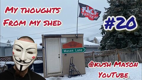 My thoughts from my shed #20 #live