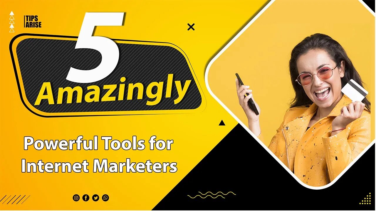 5 Amazingly Powerful Tools for Internet Marketers