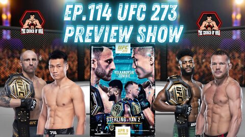 Ep.114 UFC 273 Preview Show | MMA News