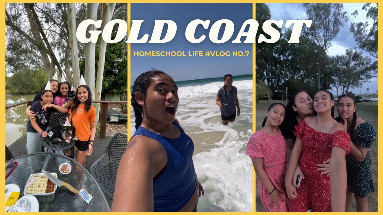 HOMESCHOOL LIFE🏠 #VLOG NO.7 | GOLD COAST GETAWAY☀️