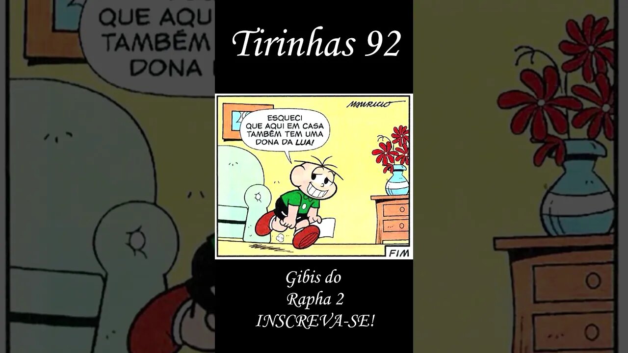 Tirinhas da Turma da Mônica nº 92 | Gibis do Rapha 2