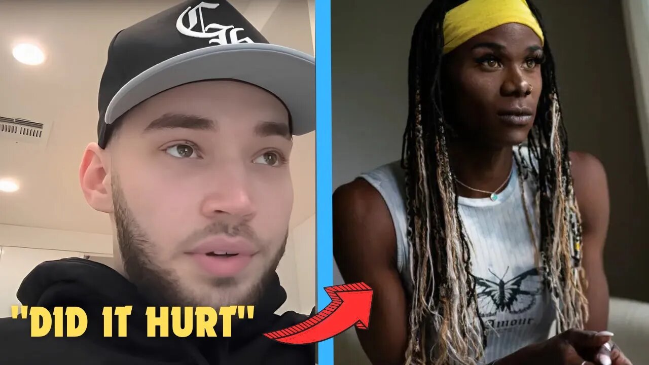 Adin Ross PRESSES Transgender Woman…