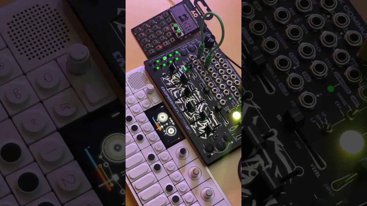 finding sweetspots with Softpop2 @bastlinstruments and PO-12 & OP-1 field @teenageengineering