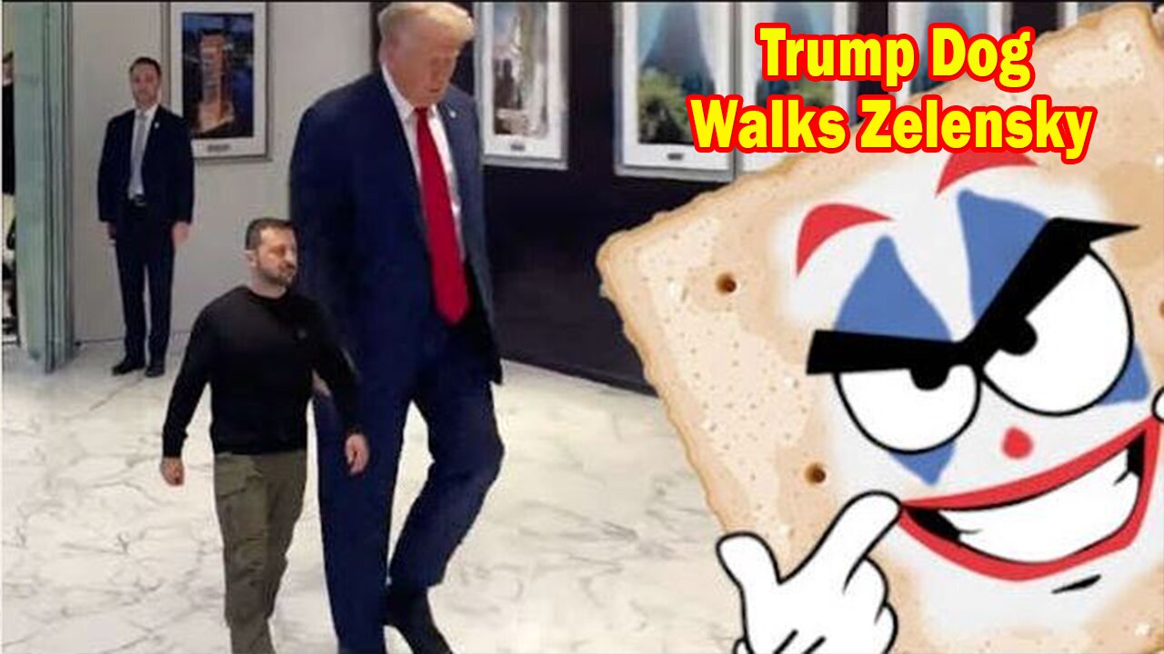 Salty Cracker: Trump Dog Walks Zelensky ReeEEeE Stream 09-27-24