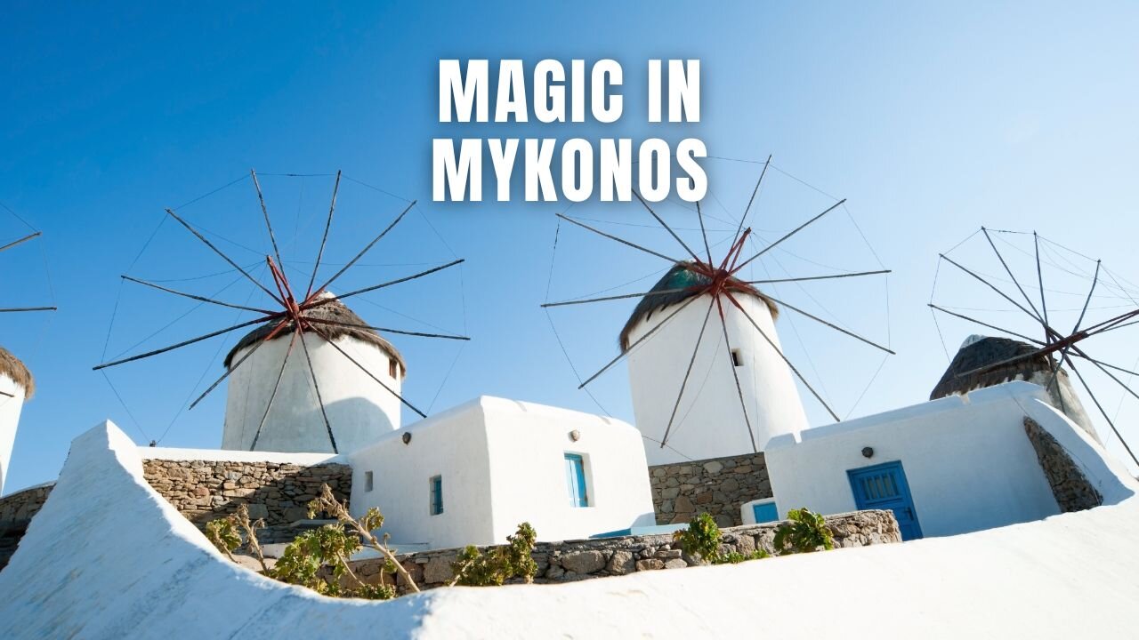 Magic in Mykonos #mykonos #greekislands