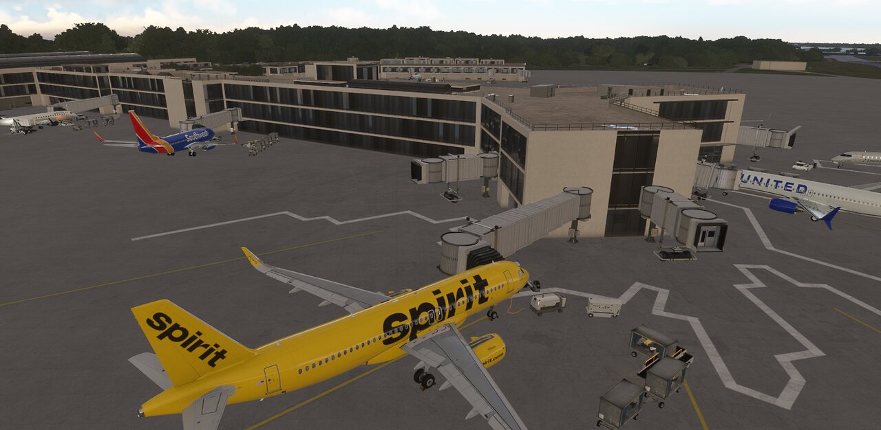 MSFS 2020 / Milton flight -Norfolk(KORF) to Miami(KMIA)