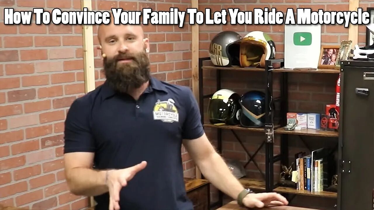 How To Convince Your Family To Let You Ride A Motorcycle