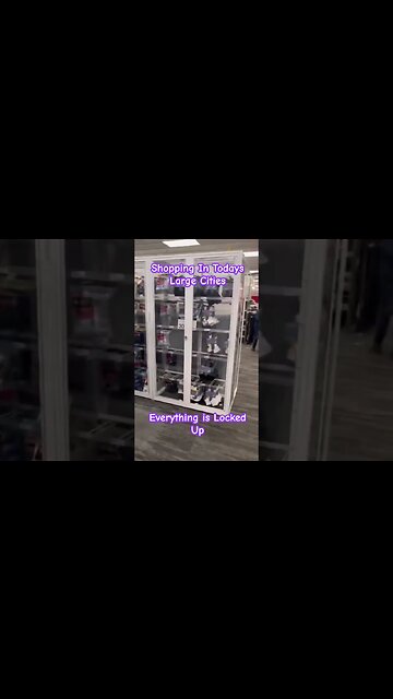 shopping in today's large cities. #crime #shoplifting
