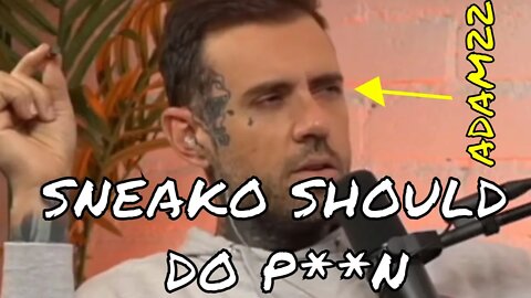 YYXOF Finds - ADAM22 VS SNEAKO [AWKWARD DEBATE] "I JUST THINK YOU'RE JERKING OFF!!" | Highlight #165