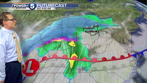 Mark's Friday evening update on the weekend weather