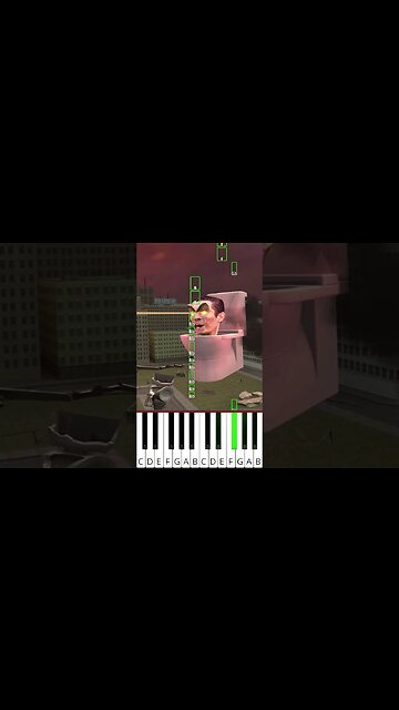 skibidi toilet 20 - Octave Piano Tutorial