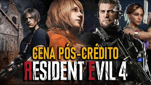 VAZAMENDO da CENA PÓS-CRÉDITO - RESIDENT EVIL 4 REMAKE