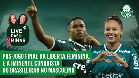 LIVE DAS MINAS - PÓS-FINAL LIBERTA FEMININA. O HENDECA TÁ BATENDO NA PORTA