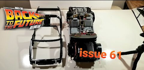 eaglemoss build the dalorean issue 61