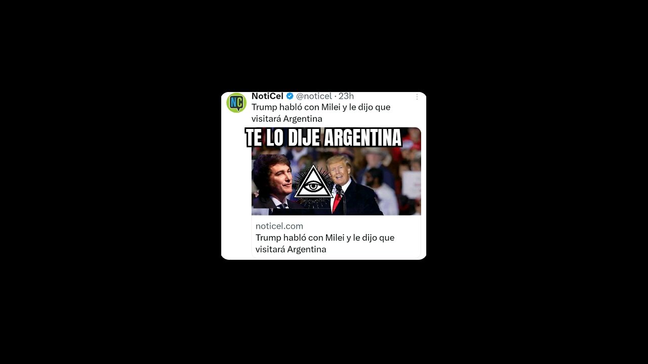 Te lo dije Argentina
