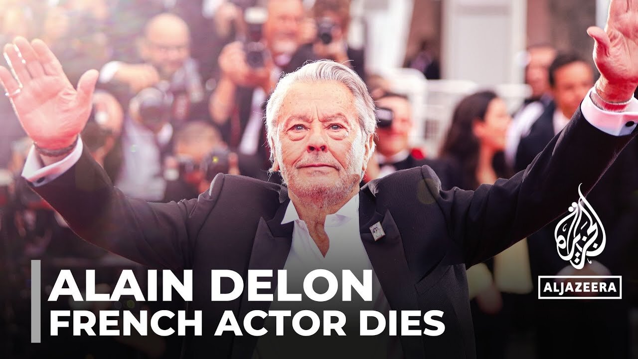 Actor and ‘French monument’ Alain Delon dies aged 88