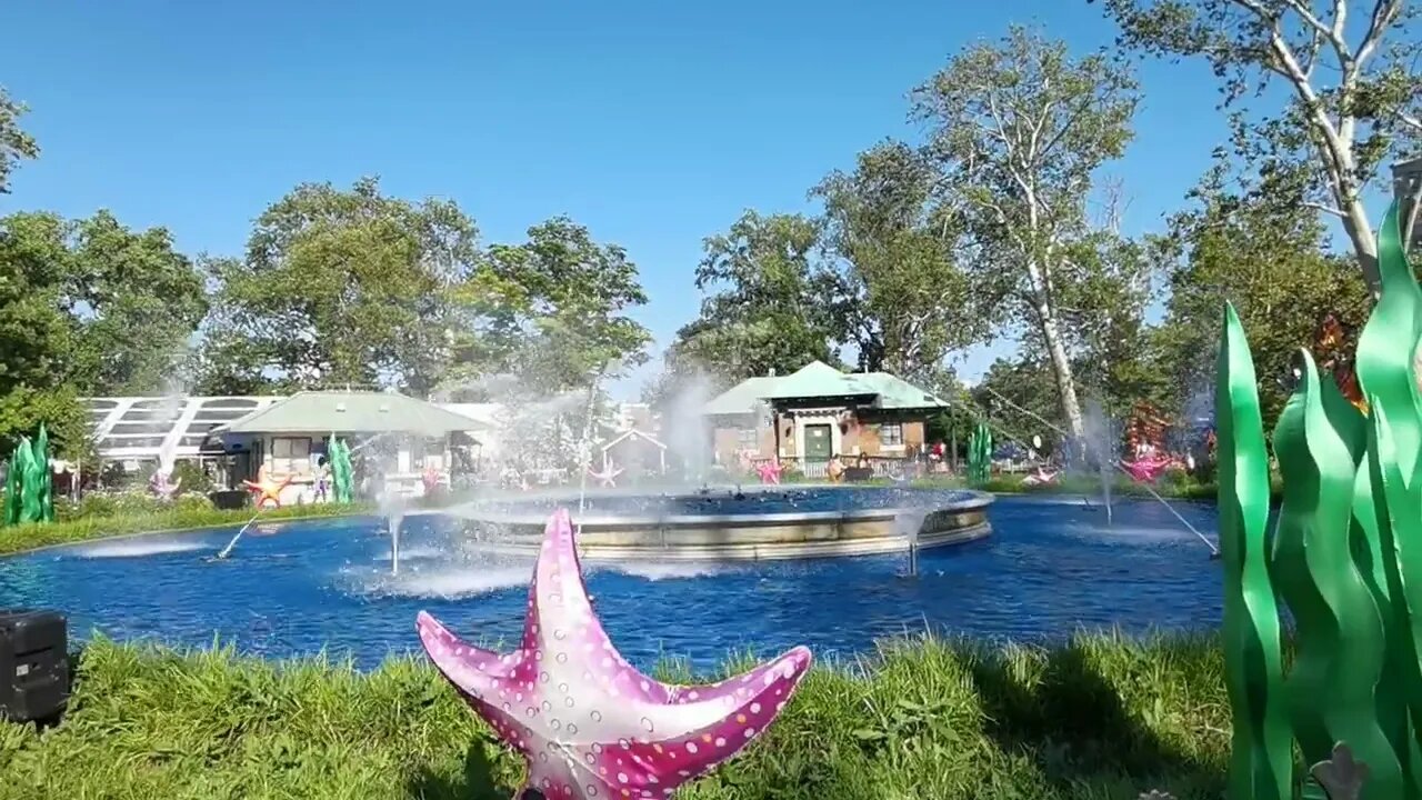 Franklin Square Music Fountain