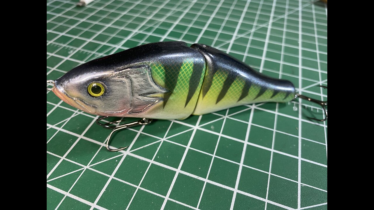 Handmade swimbait lure