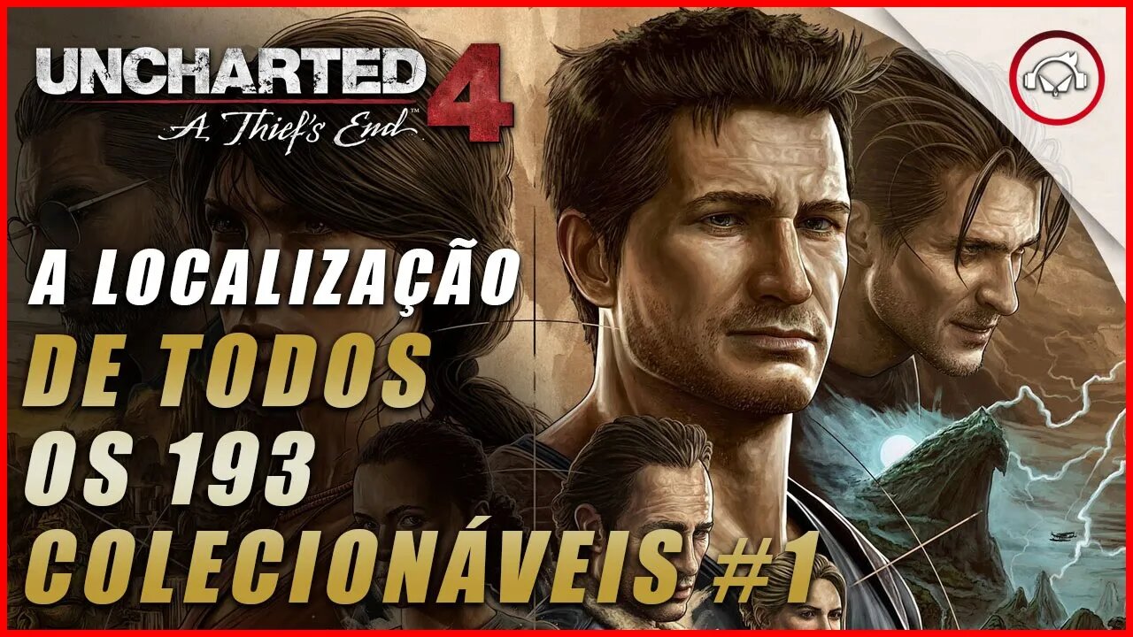 Uncharted 4 Ps5, A localização de todos os 193 colecionáveis #1 | Super dica