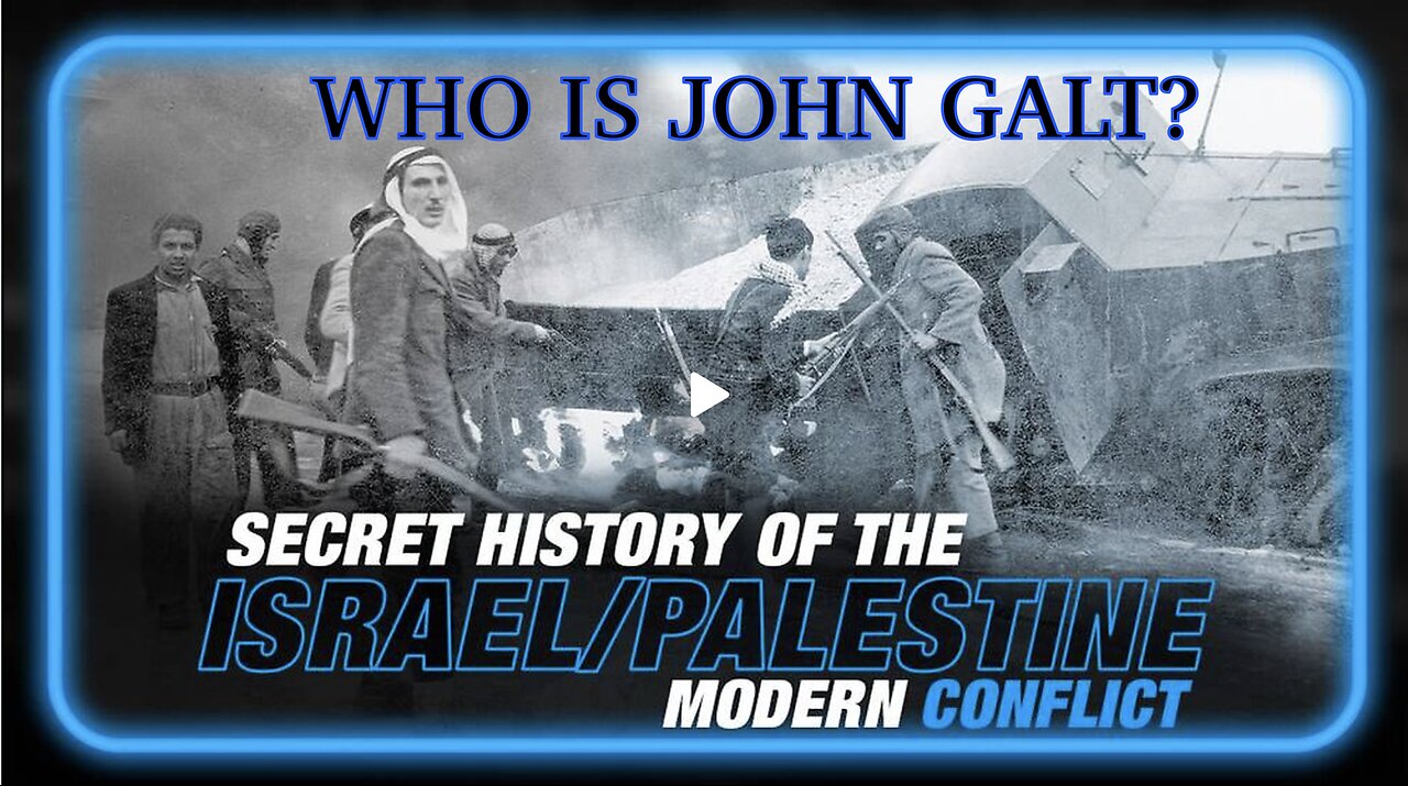 Alex Jones W/ The Secret History Behind Present Day Israel Palestine. THE ISLAMIZATION OF THE WORLD