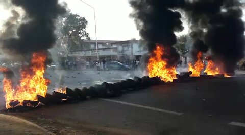 SOUTH AFRICA - Pretoria -Protest against the Shepherd Bushiri-led ECG church (Video) (J8Y)