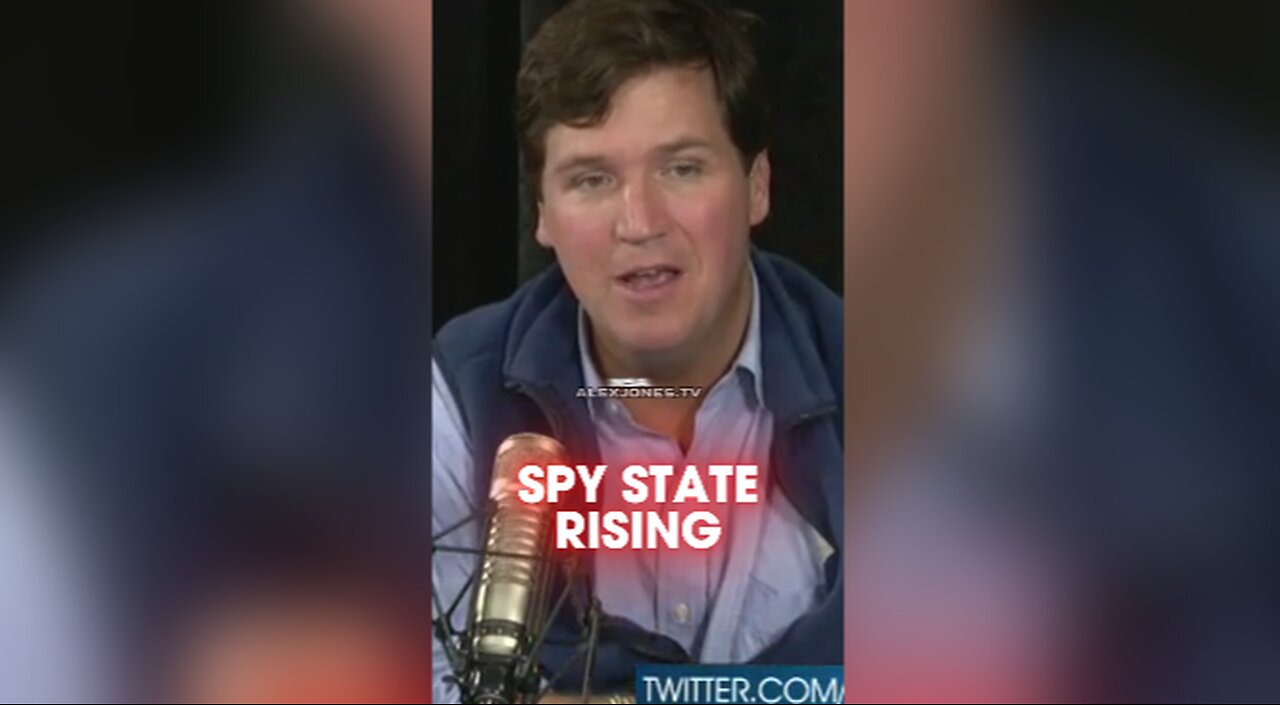 Tucker Carlson: Matt Drudge & Alex Jones Warned us About The Spy State - 2/28/14