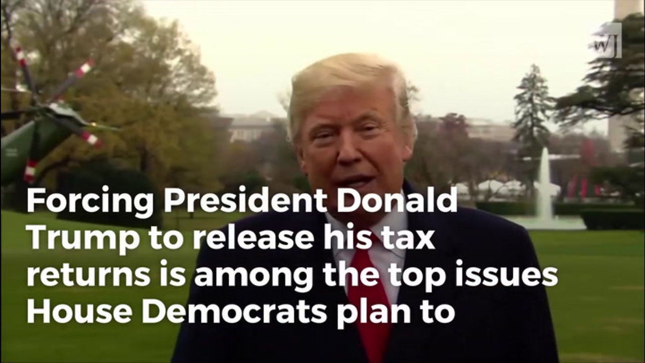 House Democrats Release Their First Bill, They're Going After Trump's Tax Returns