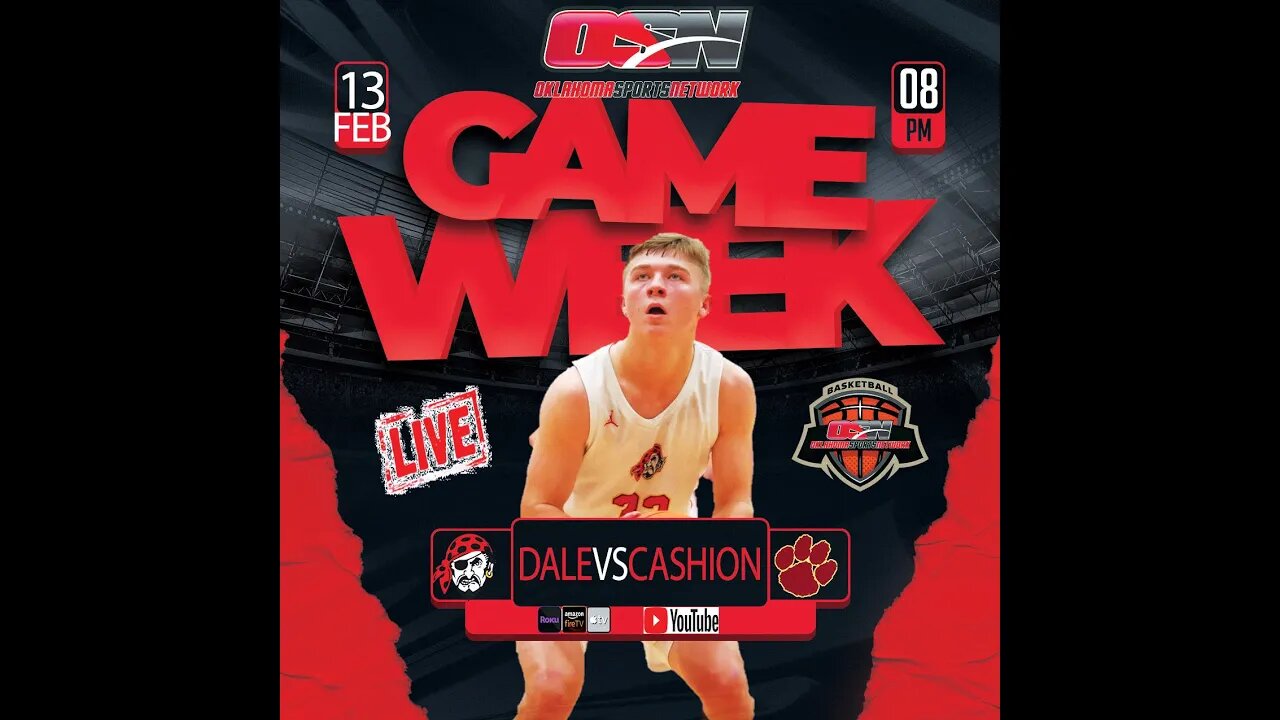 🏀LIVE Dale vs Cashion (Game of the Week) Basketball 2023